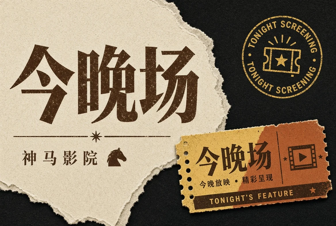 今晚场导览视觉